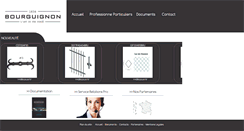 Desktop Screenshot of bourguignon.com